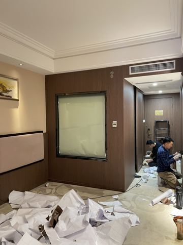 尚品墙布 合肥墙布施工实拍 116